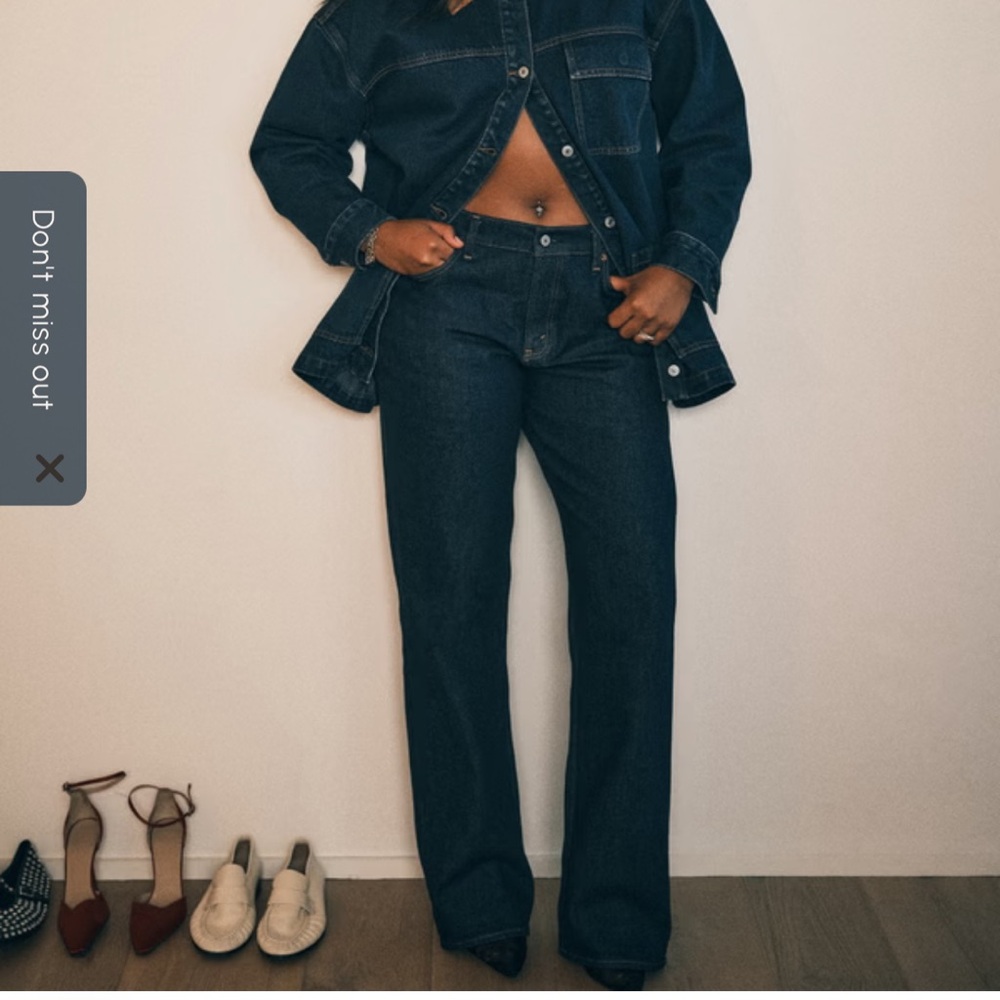Abercrombie & Fitch Low Rise Baggy Jean